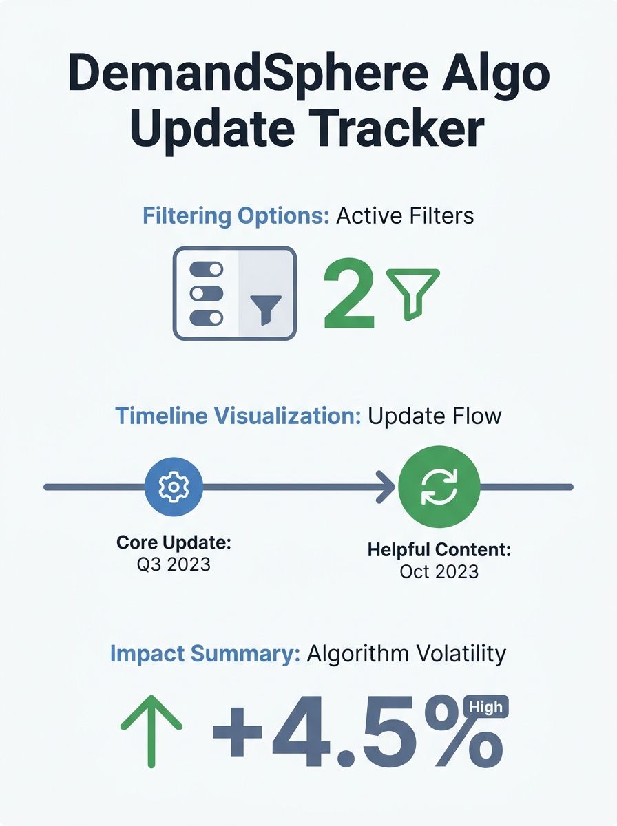 DemandSphere Releases Free Tracker of 173 Google Algorithm Changes Since 2000