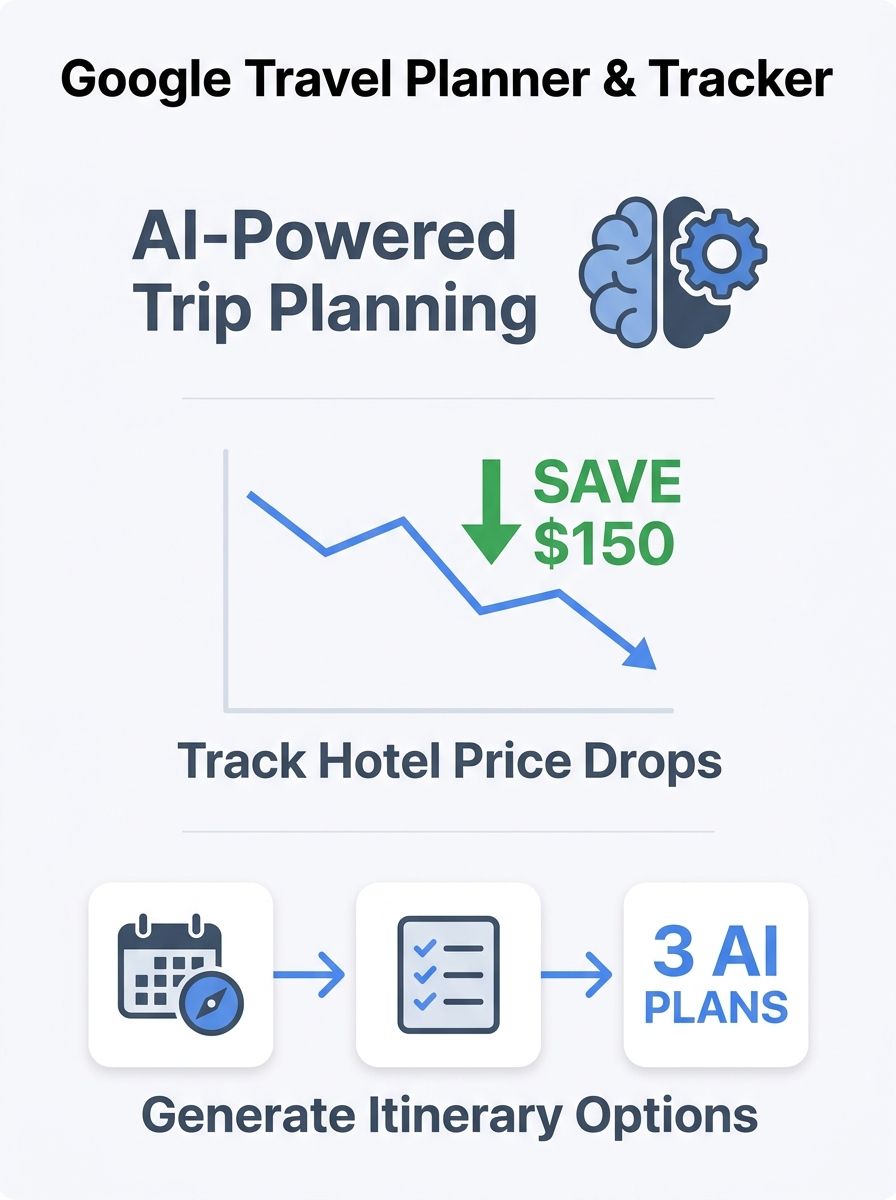Google Deploys Hotel Tracking, Trip Planning, and Store-Calling Features as Search Shifts to Task Execution