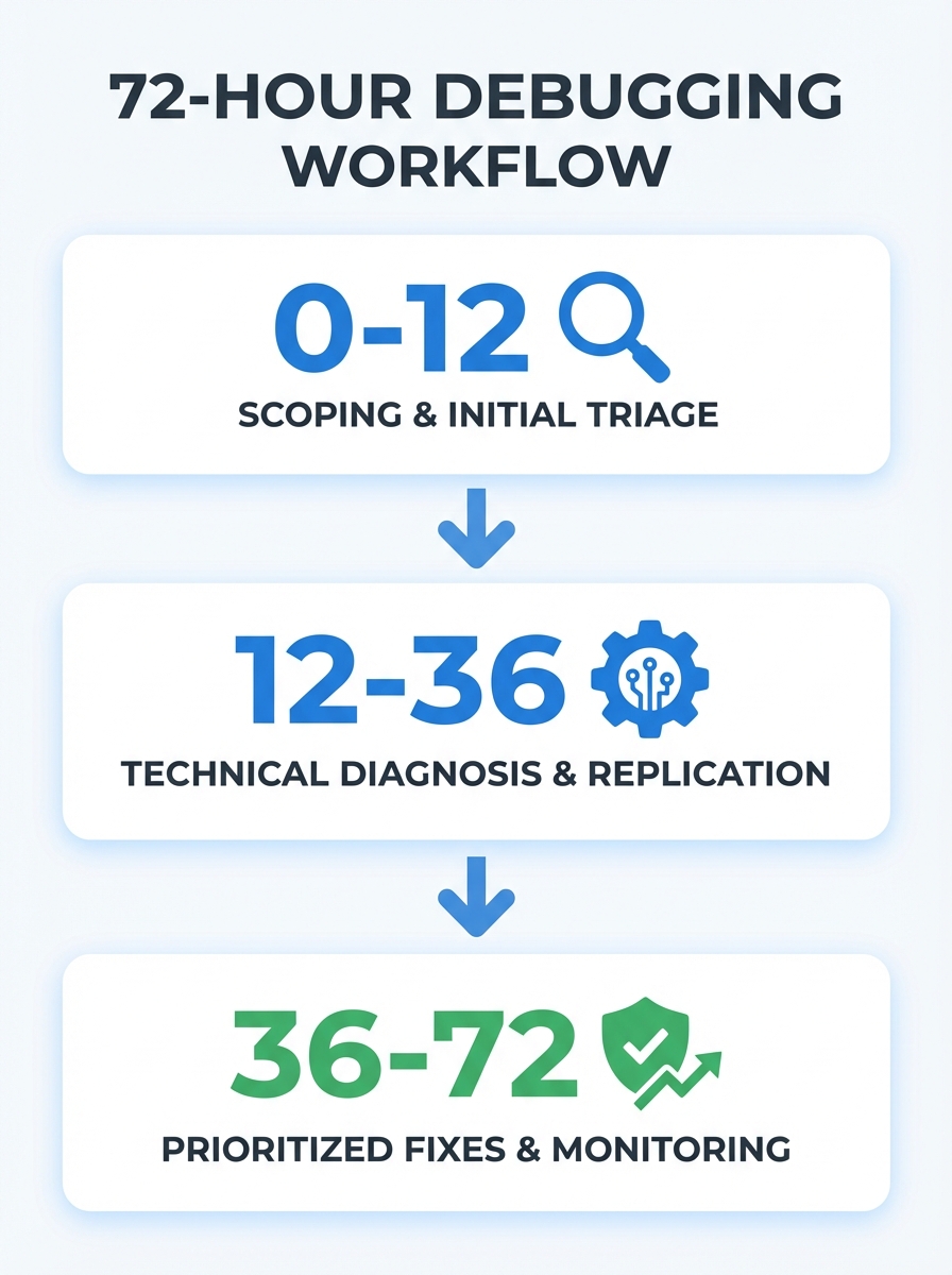The SEO Debugging Workflow: A Systematic Approach to Diagnosing Visibility Drops in 72 Hours