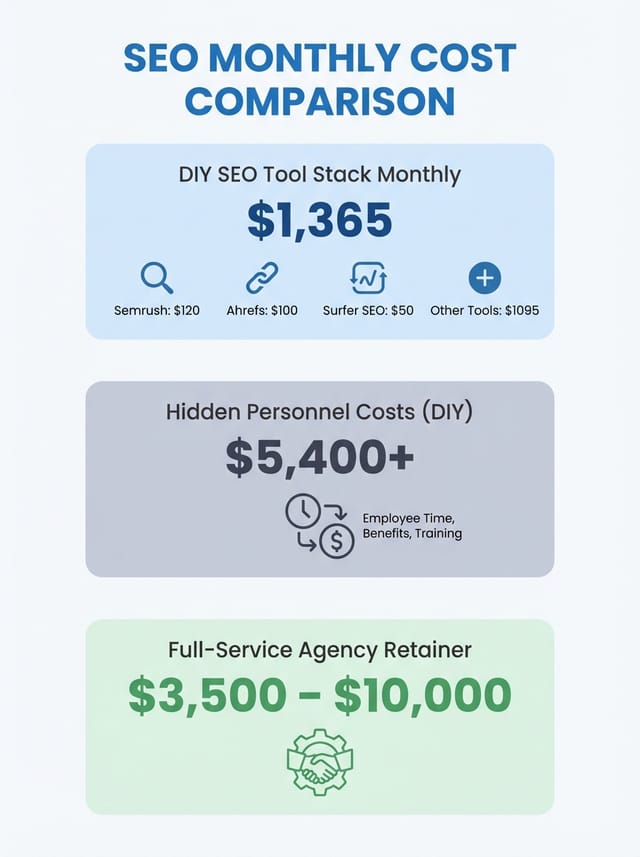 Seo Tools Tech Stack SEO Tool Stack vs Agency: True Cost Comparison for 2026 | SEO Companies ...