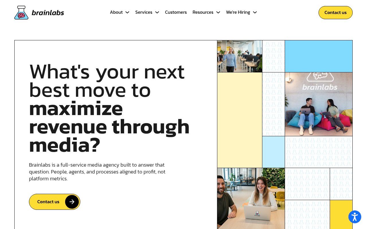 Brainlabs homepage