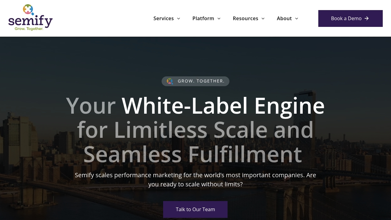 Semify white-label SEO services for agencies