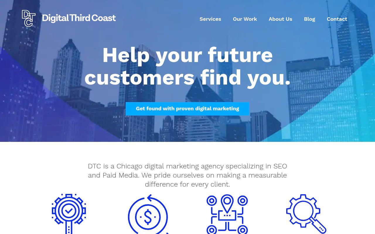 Digital Third Coast homepage