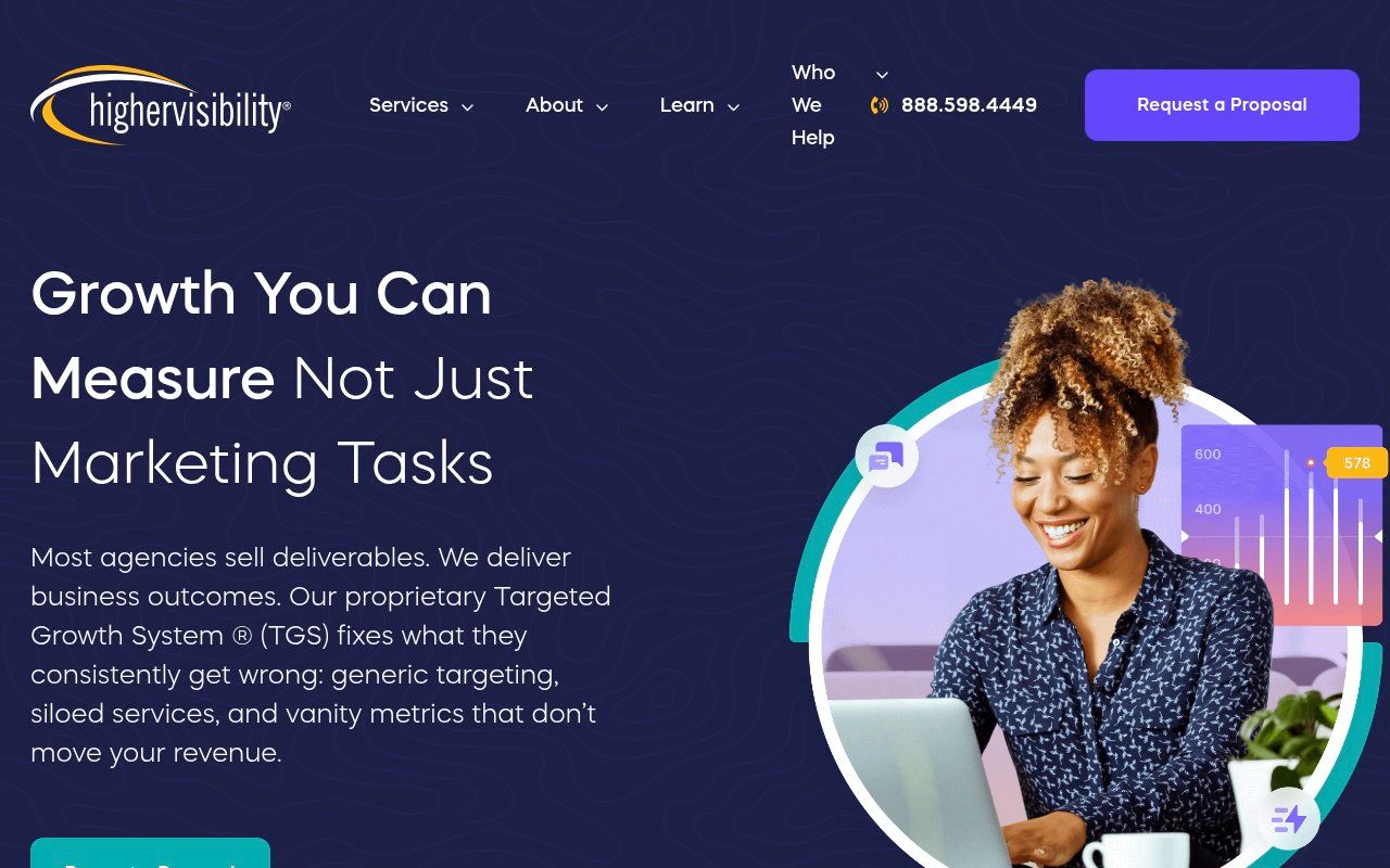 HigherVisibility homepage