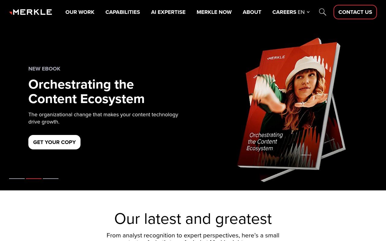 Merkle (dentsu) homepage