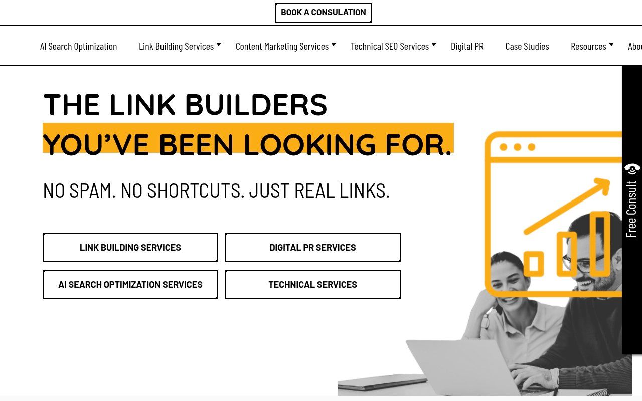 Page One Power homepage