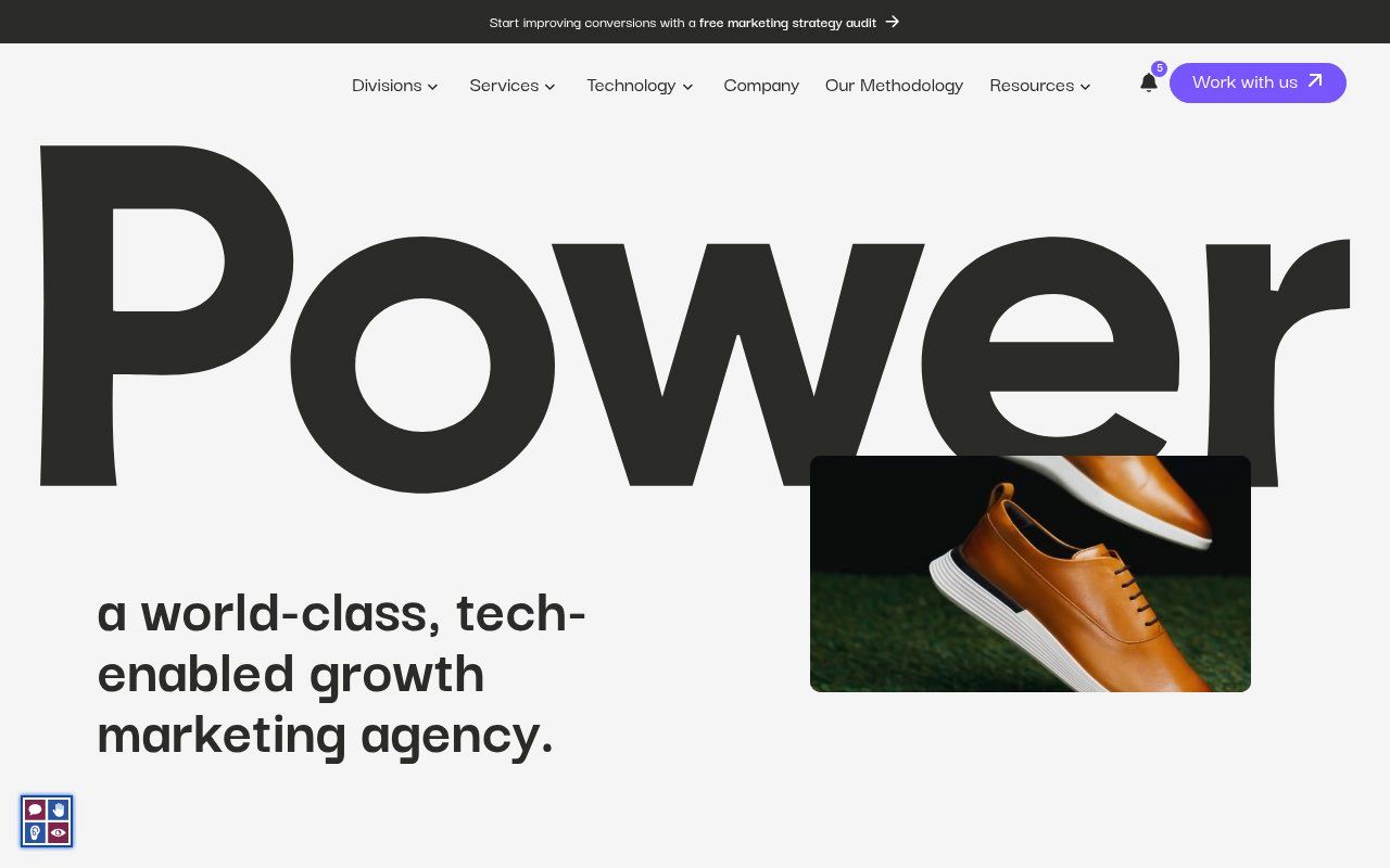 Power Digital Marketing homepage