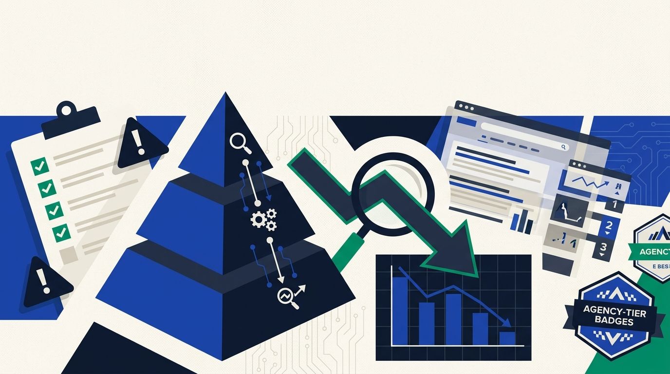 The SEO Debugging Pyramid: A Structured Framework for Diagnosing Traffic Drops Before They Become Crises