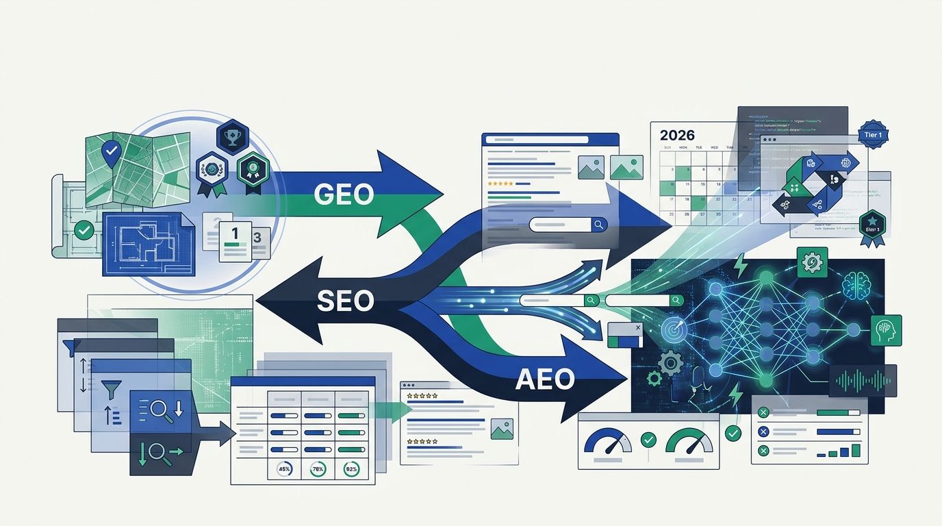 Strategy Guide Defines Three Distinct Optimization Frameworks as AI Search Engines Fragment Traditional SEO