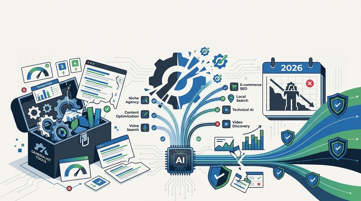How AI-Driven Search is Fragmenting the SEO Agency Market: Why Your Generalist Agency May Not Survive 2026