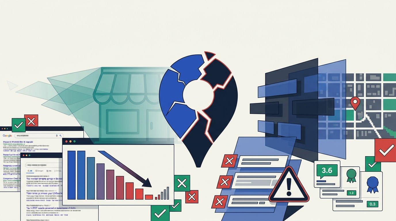 When Google Maps Kills Your Local SEO: Navigating Google's 2026 Trust Enforcement Rules