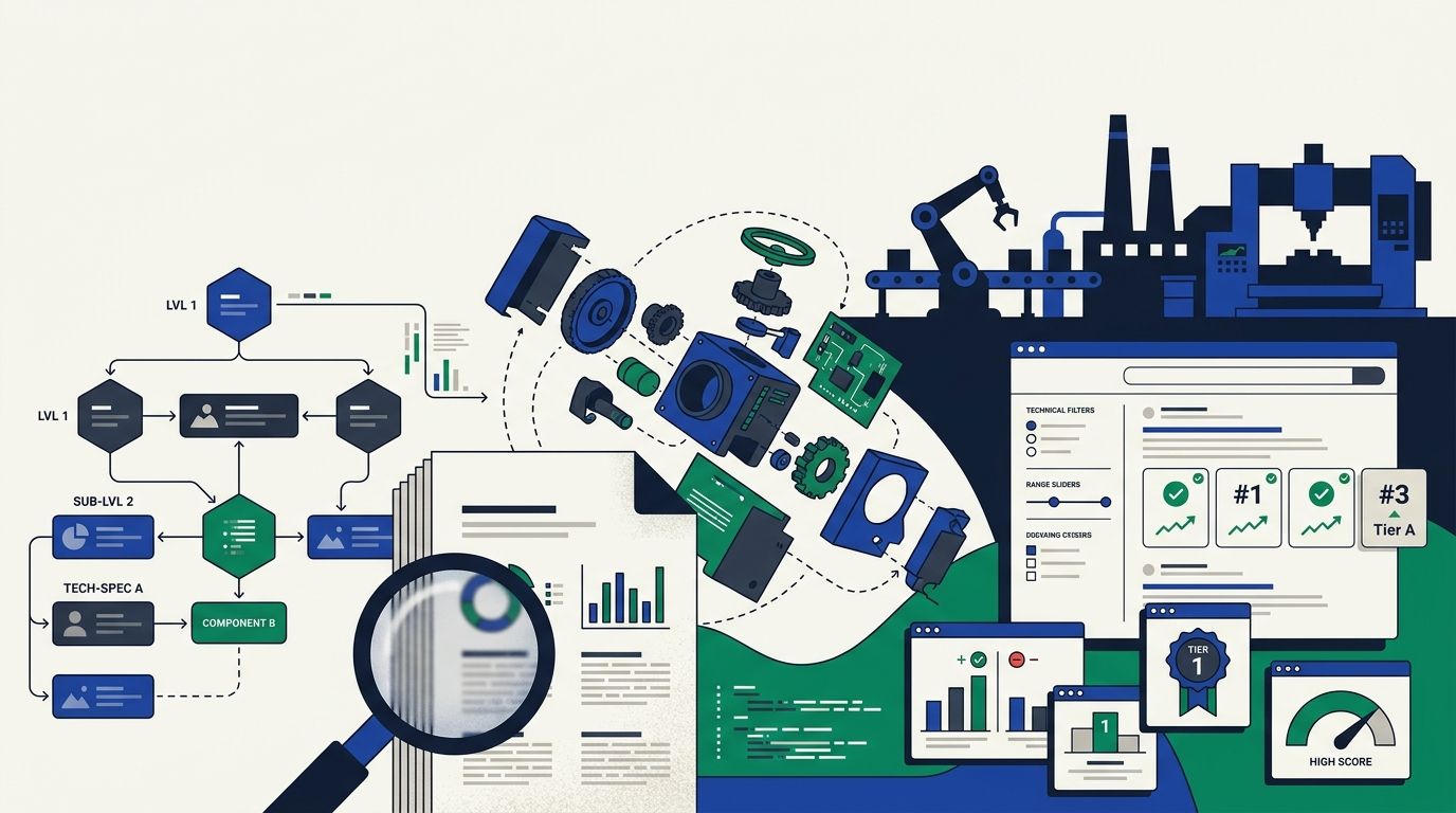 Manufacturing SEO Without the Generic Playbook: Industry-Specific Keyword Research for B2B Technical Buyers