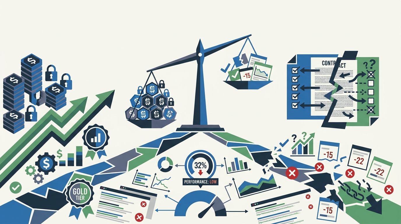 The SEO Agency Accountability Gap: Why Most Retainer Models Are Structurally Designed Against Client Results