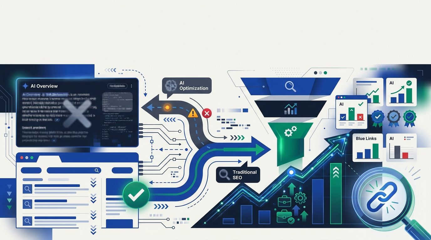 Stop Chasing AI Overviews: Why Optimizing for Traditional Blue Links Still Drives More Qualified B2B Pipeline in 2026
