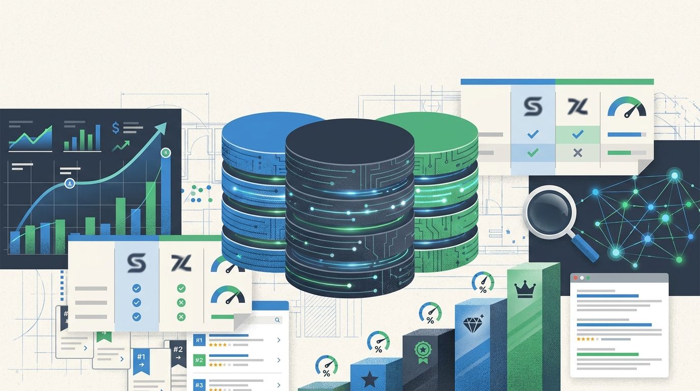 Ahrefs Leads SEO Platform Database Capacity as Adobe-Owned Semrush and Budget-Focused Serpstat Serve Distinct Market Segments